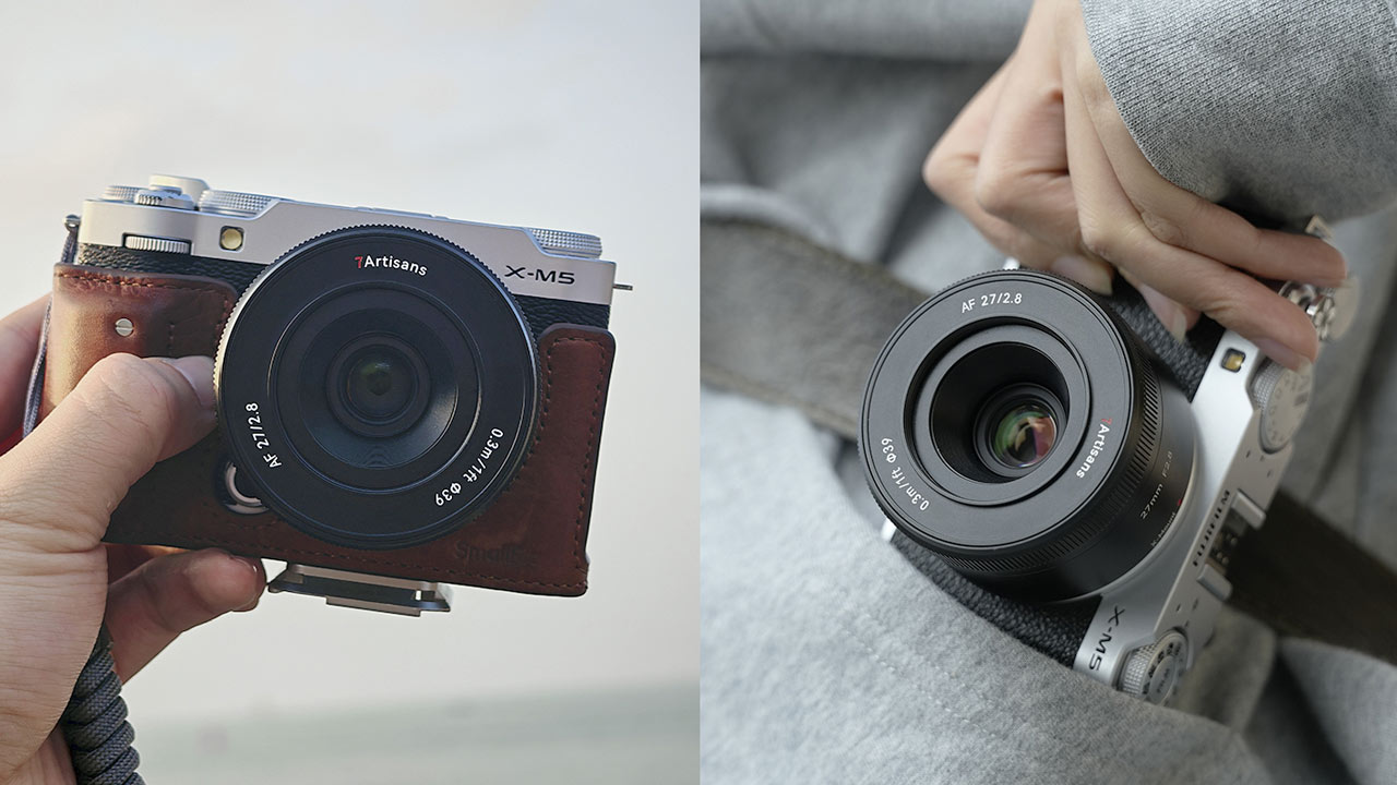 七工匠 7Artisans、「27mm F2.8 AF 富士フイルムXマウント」発売。APS-C対応、日常を捉える小型軽量単焦点レンズ