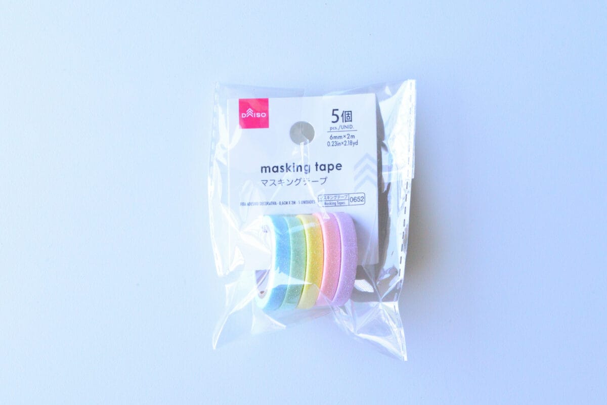 ダイソーのマスキングテープおすすめ10選!幅広やかわいいものも