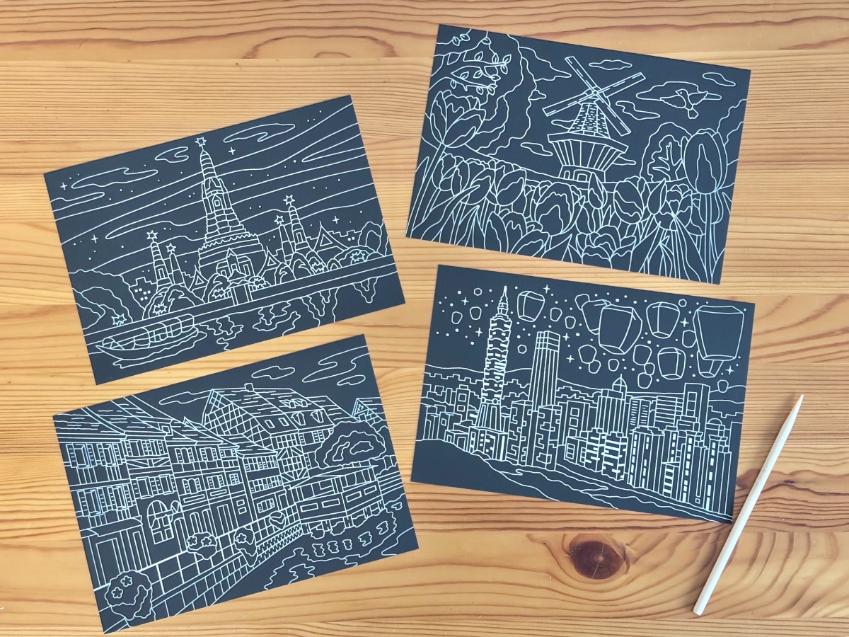 【ダイソー】スクラッチアートのおすすめ6選!やり方も紹介