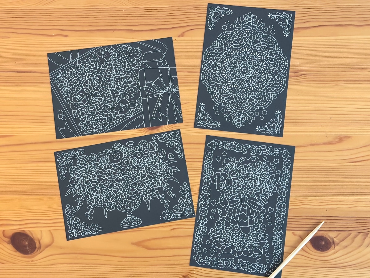 【ダイソー】スクラッチアートのおすすめ6選!やり方も紹介