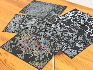 【ダイソー】スクラッチアートのおすすめ6選！やり方も紹介