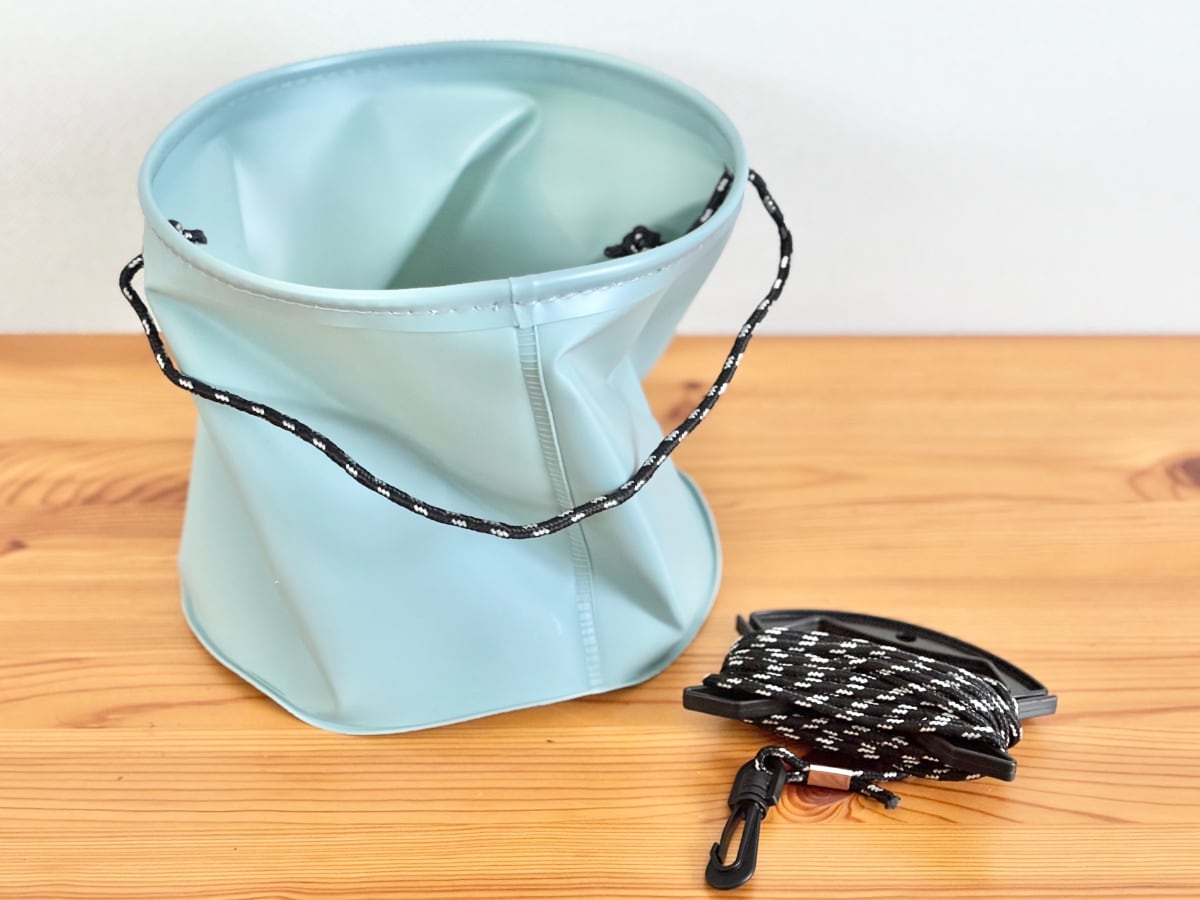 折りたたみバケツは【ダイソー】が買い！300円から買えて名品ぞろい