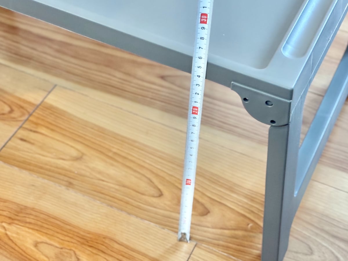 【ダイソー】550円の折りたたみテーブルは子供がいる家庭のマストバイアイテム