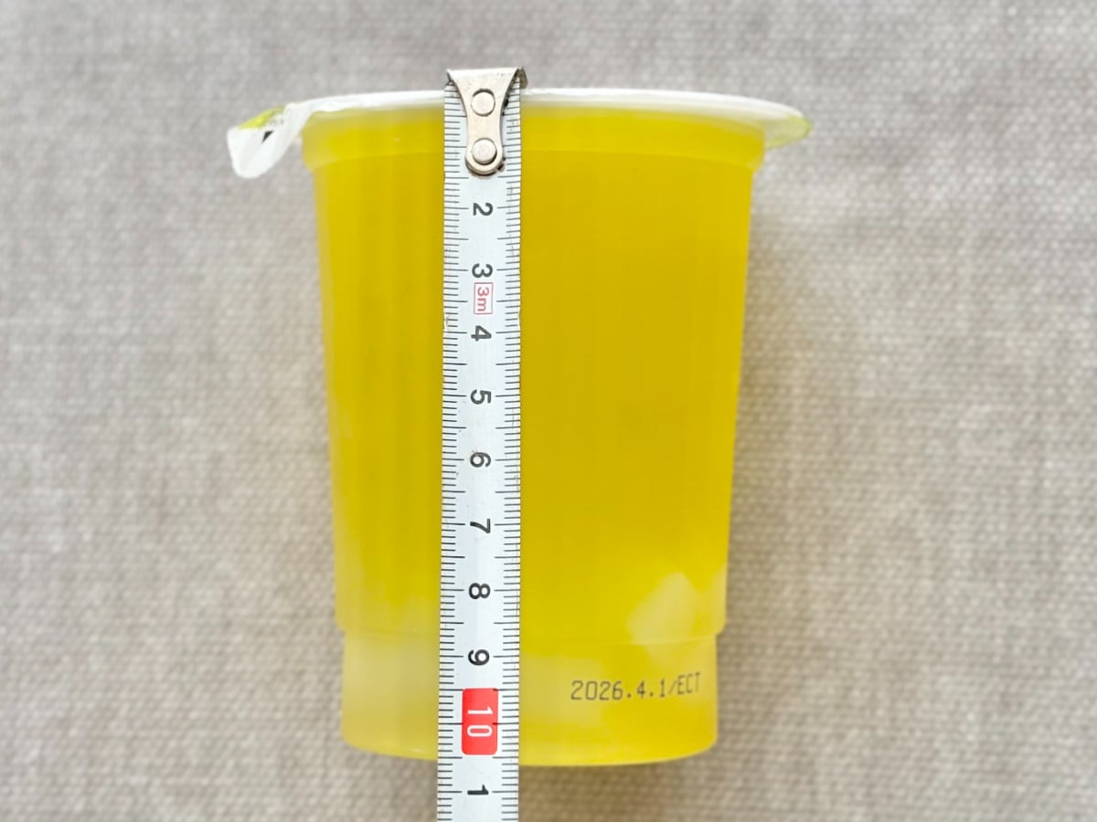 え……でかすぎじゃない！？【ファミマ限定】ゼリーに自分の目を疑った