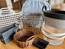 【ダイソー】バスケットがおしゃれすぎ♡編みカゴやランドリー用も