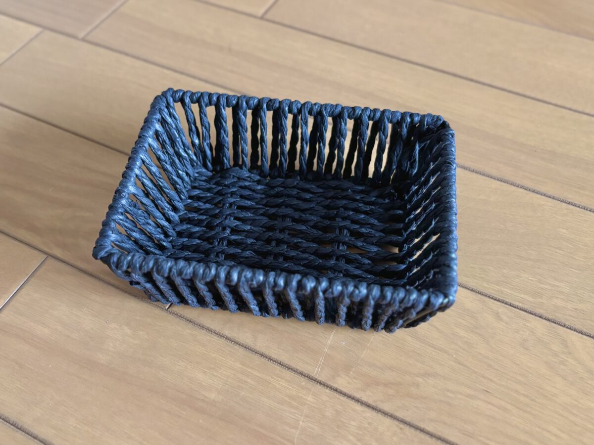 【ダイソー】バスケットがおしゃれすぎ♡編みカゴやランドリー用も
