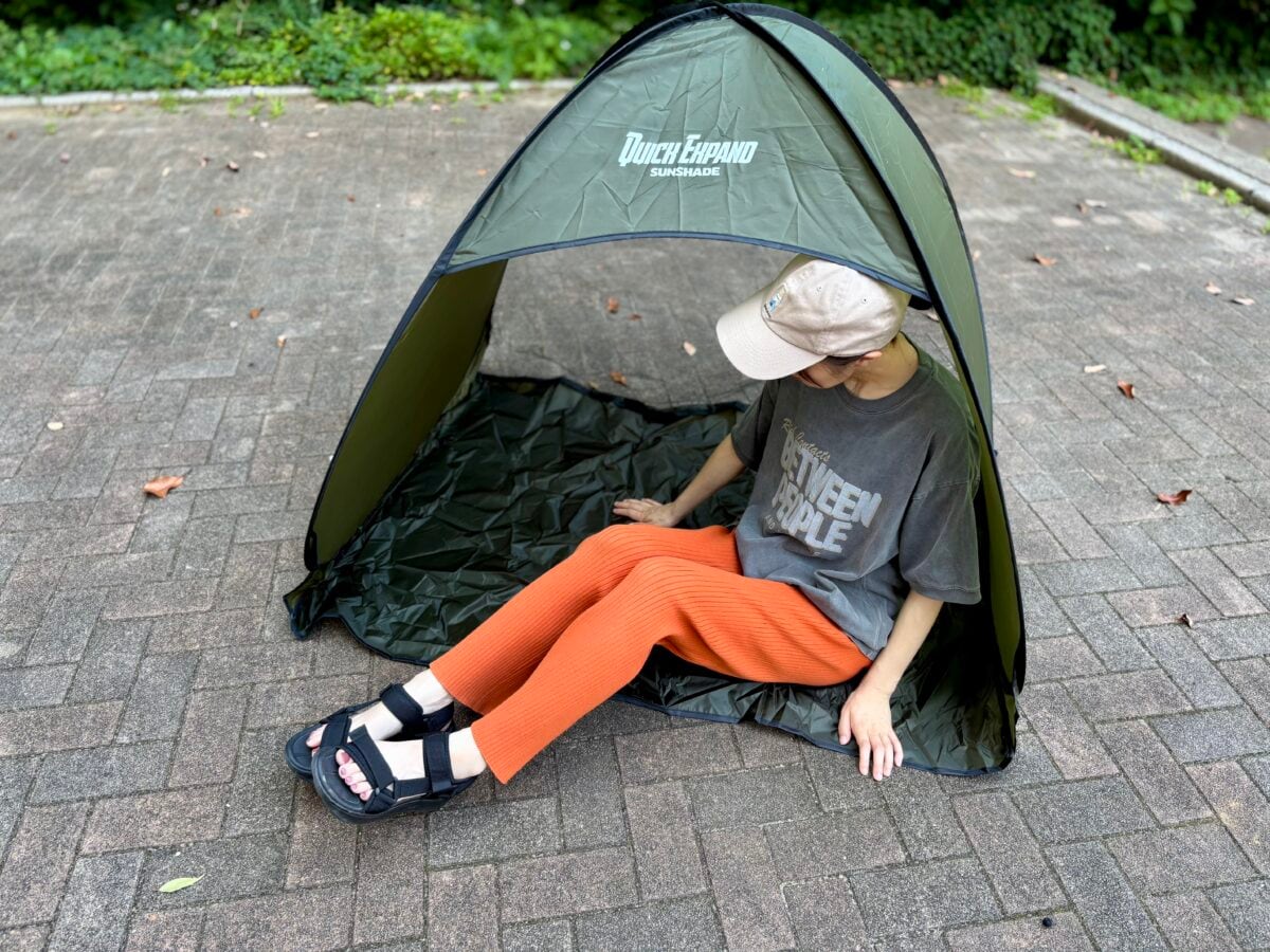 激安【ダイソー】テントが超使える!1000円でこのクオリティーは即買い決定♡