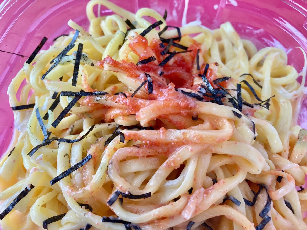 暑い日にぴったり！青じそペーストが良き！【ファミマ】明太の冷たいカルボナーラ