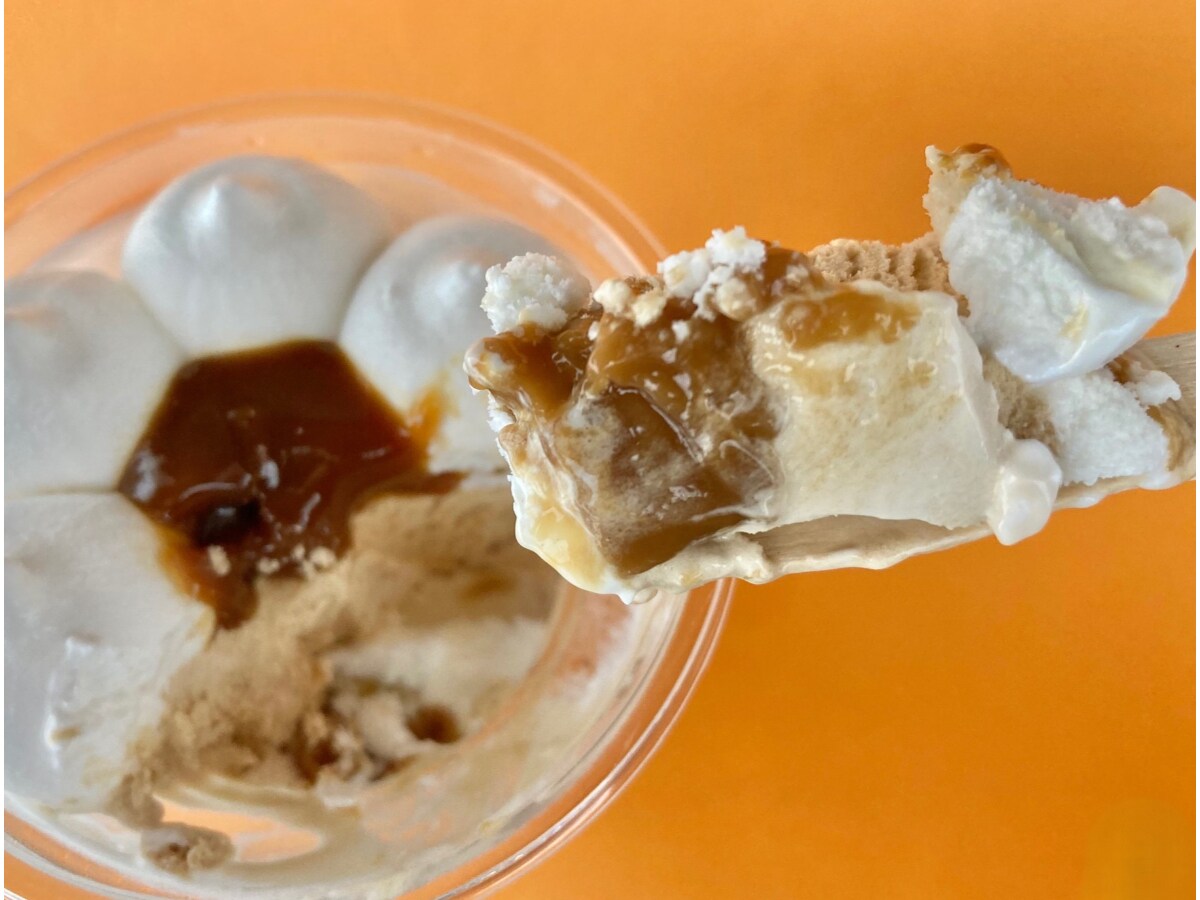 「カフェラテ好きなら絶対ハマるやつ！！」【セブン】ゼリーも入っているパフェアイス