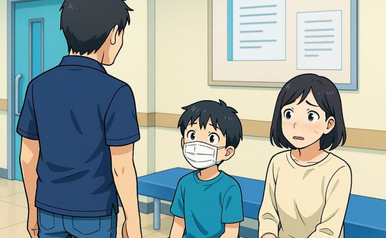 「失礼ですが…」子どもと病院の待合室で座っていると…突然、見知らぬ男性に指摘された事実に絶句！