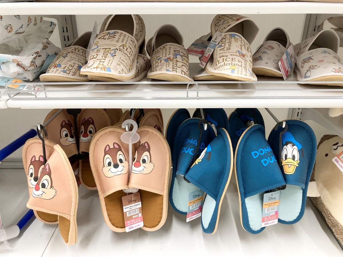 感激！ダイソーのスリッパが可愛すぎ♡携帯用は使い捨てにも