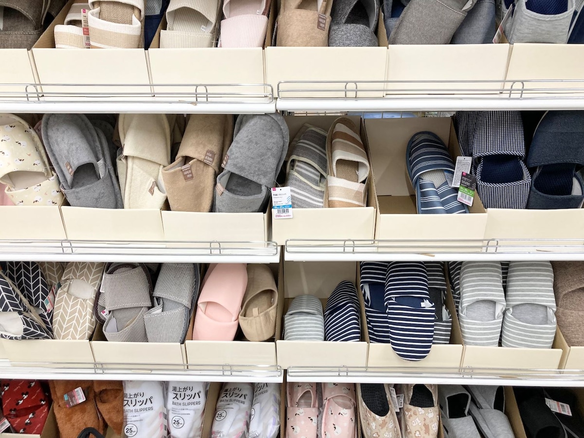 感激！ダイソーのスリッパが可愛すぎ♡携帯用は使い捨てにも