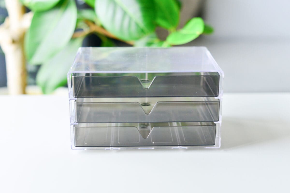 【ダイソー】アクセサリーケースが優秀!透明引き出しを使ったものも紹介