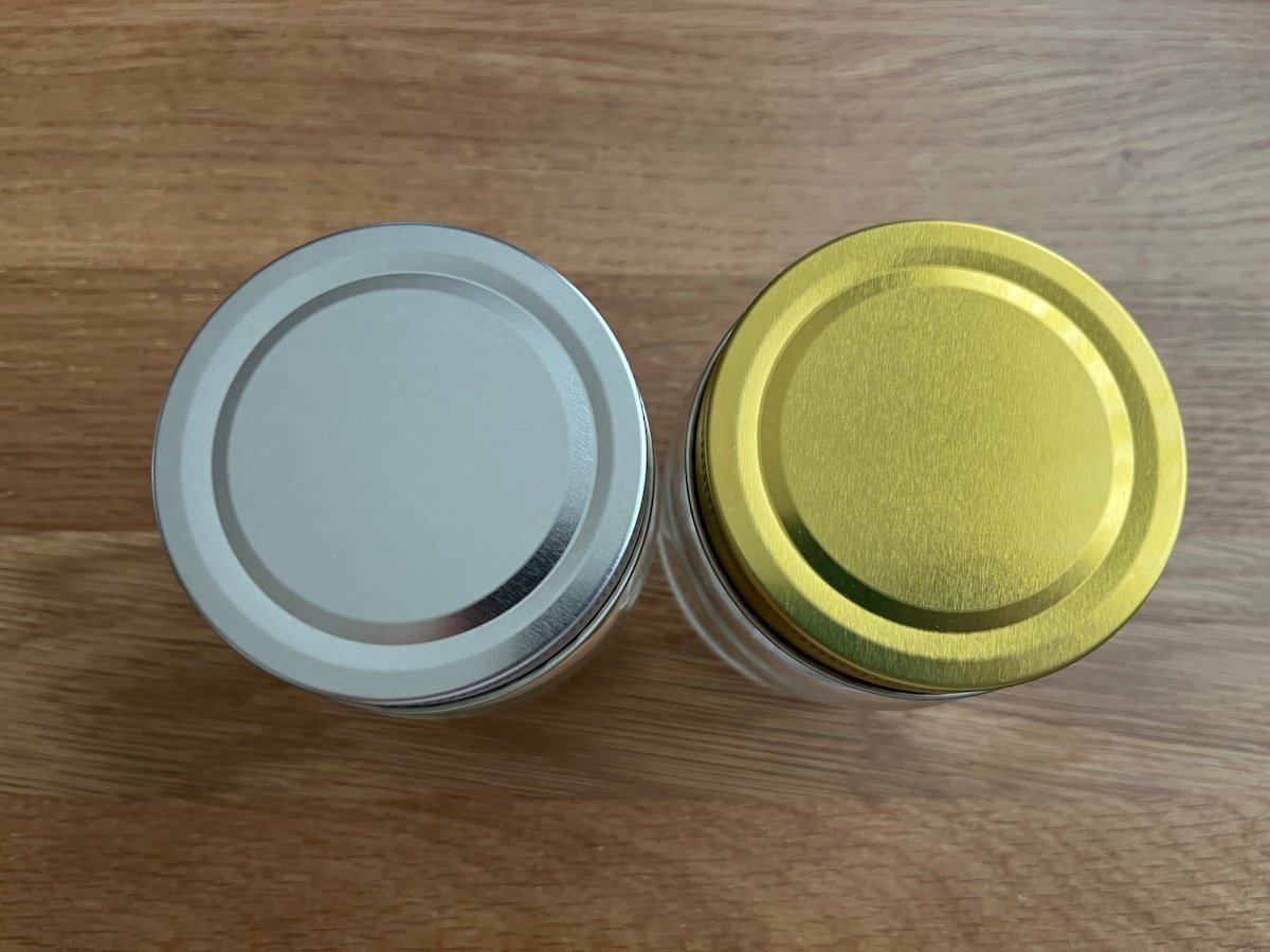 小物入れに！「メタルスクリューキャップ」