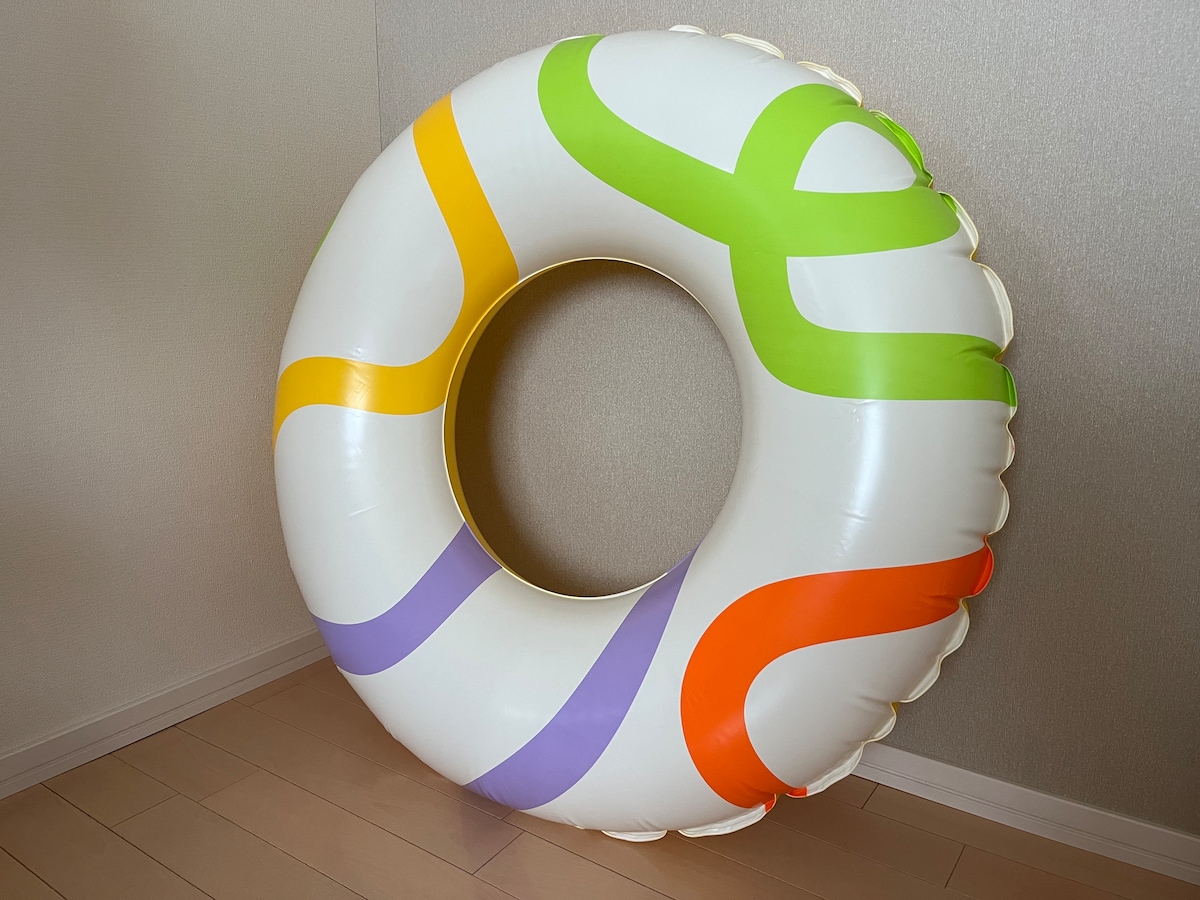 大人用の定番サイズ!「浮き輪:80cm」