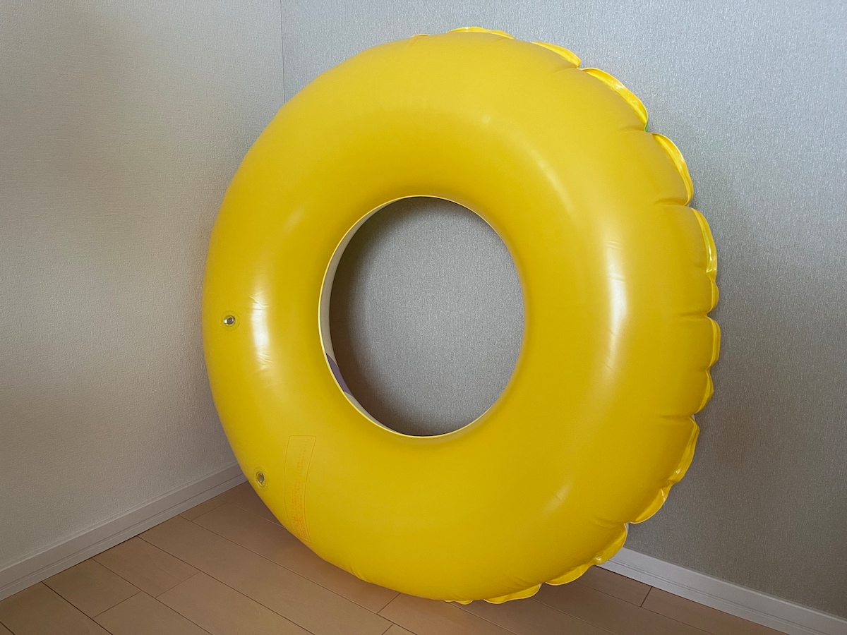 大人用の定番サイズ!「浮き輪:80cm」