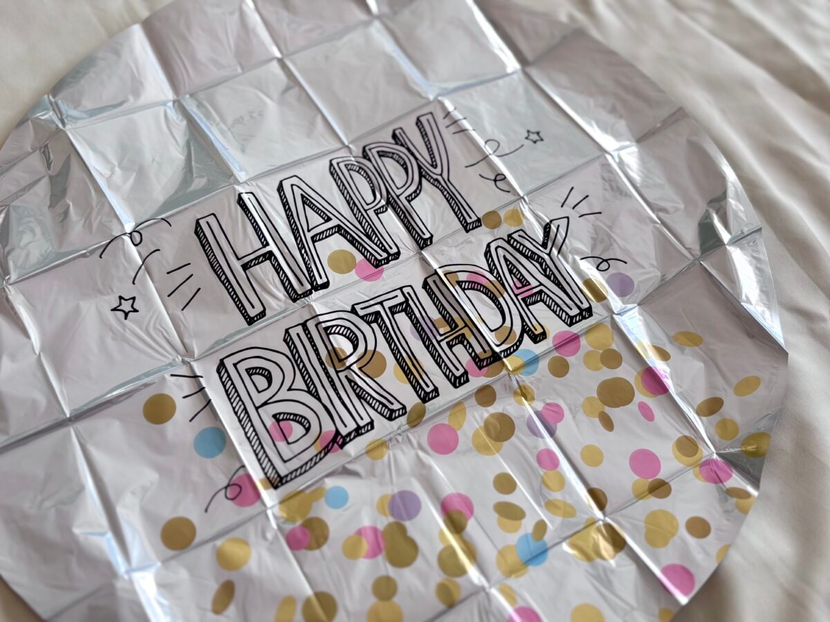 ダイソーの風船が大優勝!数字やハートは誕生日にもおすすめ♡