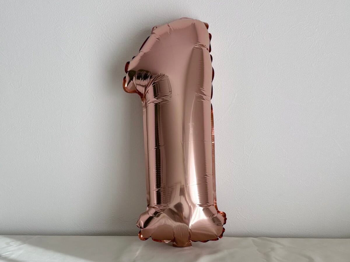 ダイソーの風船が大優勝!数字やハートは誕生日にもおすすめ♡