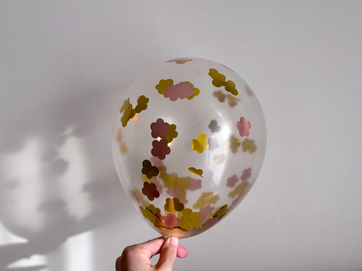 ダイソーの風船が大優勝!数字やハートは誕生日にもおすすめ♡