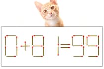 【マッチ棒パズル】正しい式にしよう！「0+81=99」【毎日脳トレ】