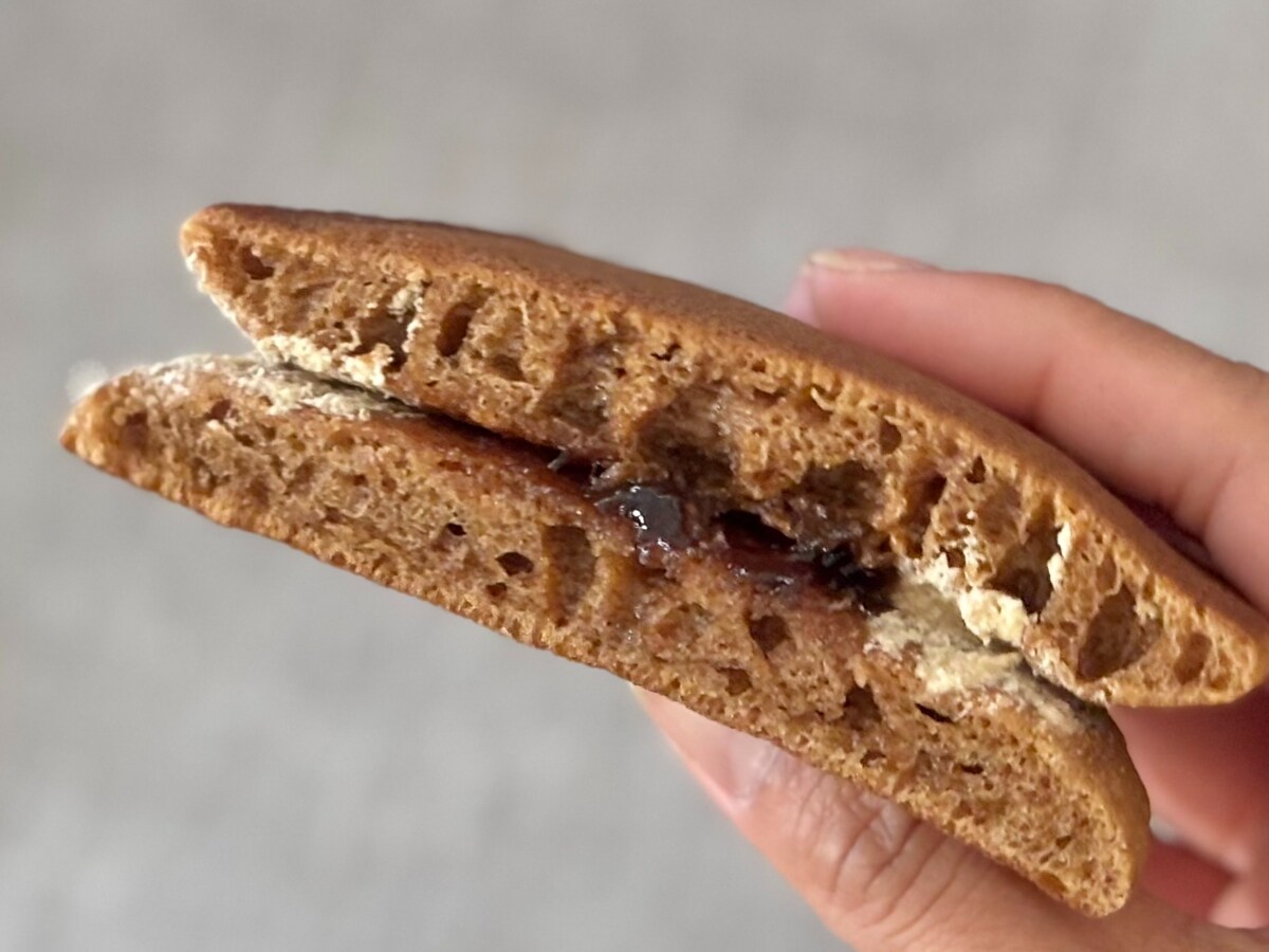 甘くて苦くて「当たり」の味！【ローソン】149円の新作パンケーキ