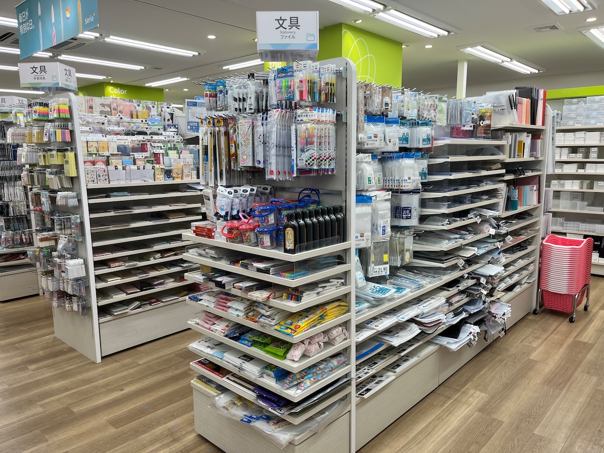 セリアのブックカバーの売り場はどこ?