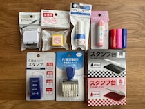 100均【キャンドゥ】スタンプを買ってみた！事務用やかわいいキャラクターものも紹介