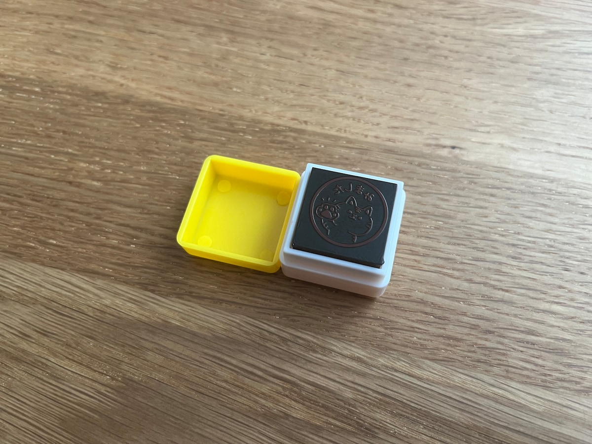 かわいいキャラクターもの！「浸透印」