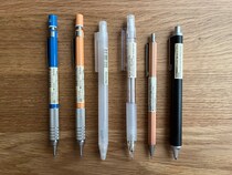 【無印良品】人気のシャープペンを6本買ってみた！低重心や半透明のモデルも紹介