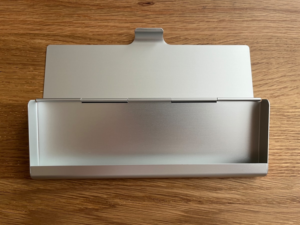 アルミペンケース 平型・約60×175×15mm