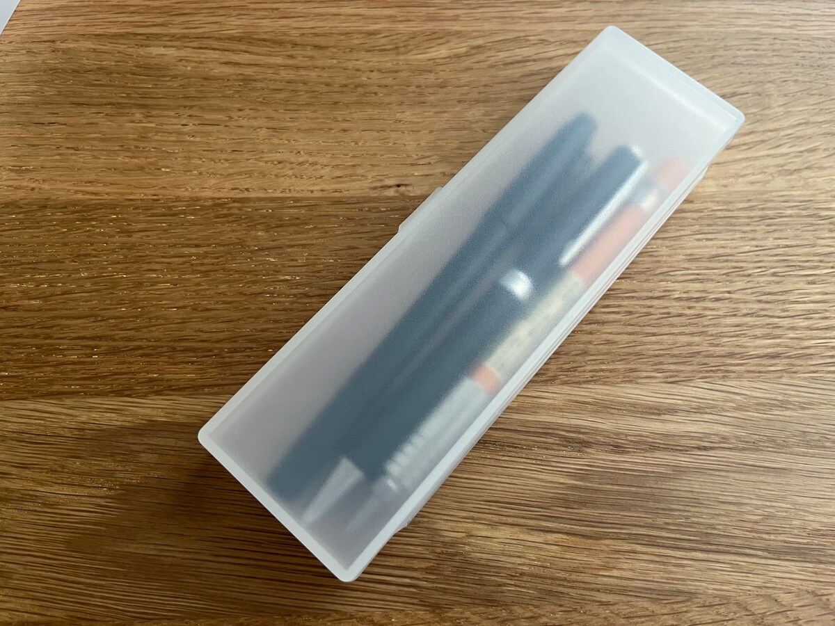 ポリプロピレンペンケース 横型 小 約170×51×20mm