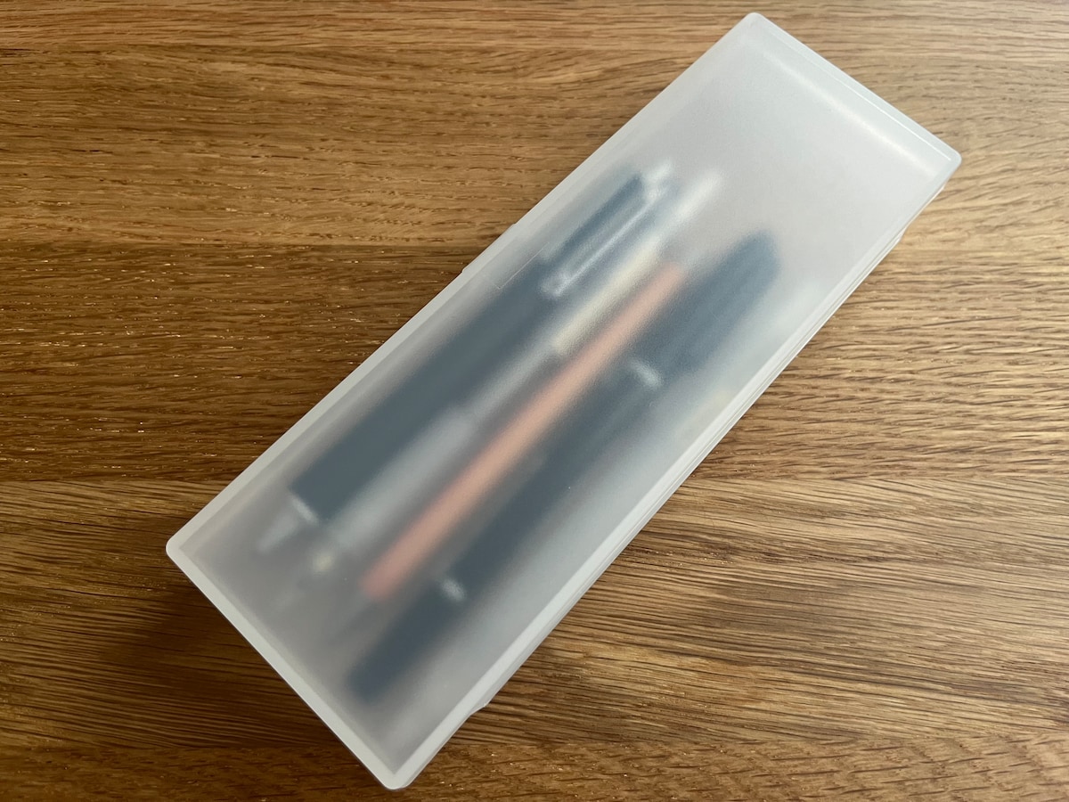 ポリプロピレンペンケース 横型 大 約184×64×25ｍｍ