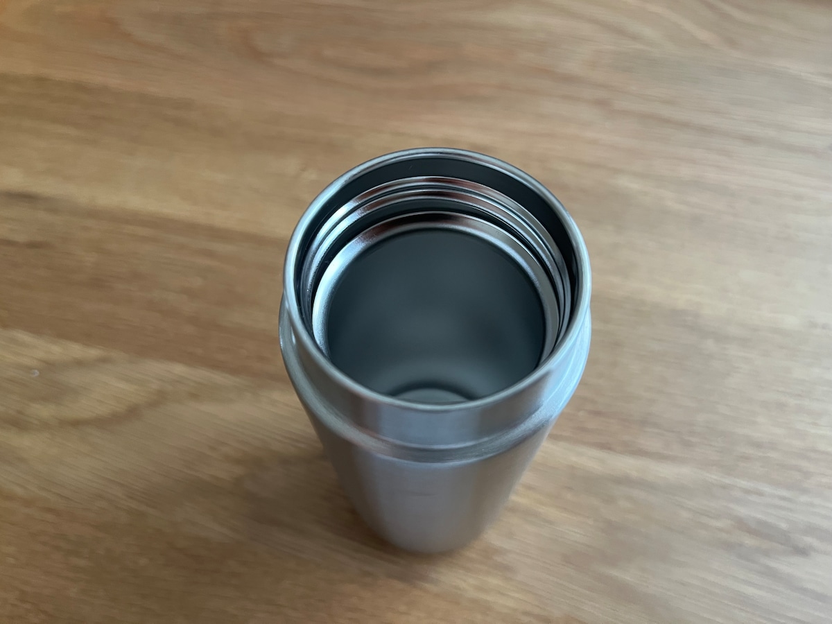 「ステンレス保温保冷ボトル 約200ml」