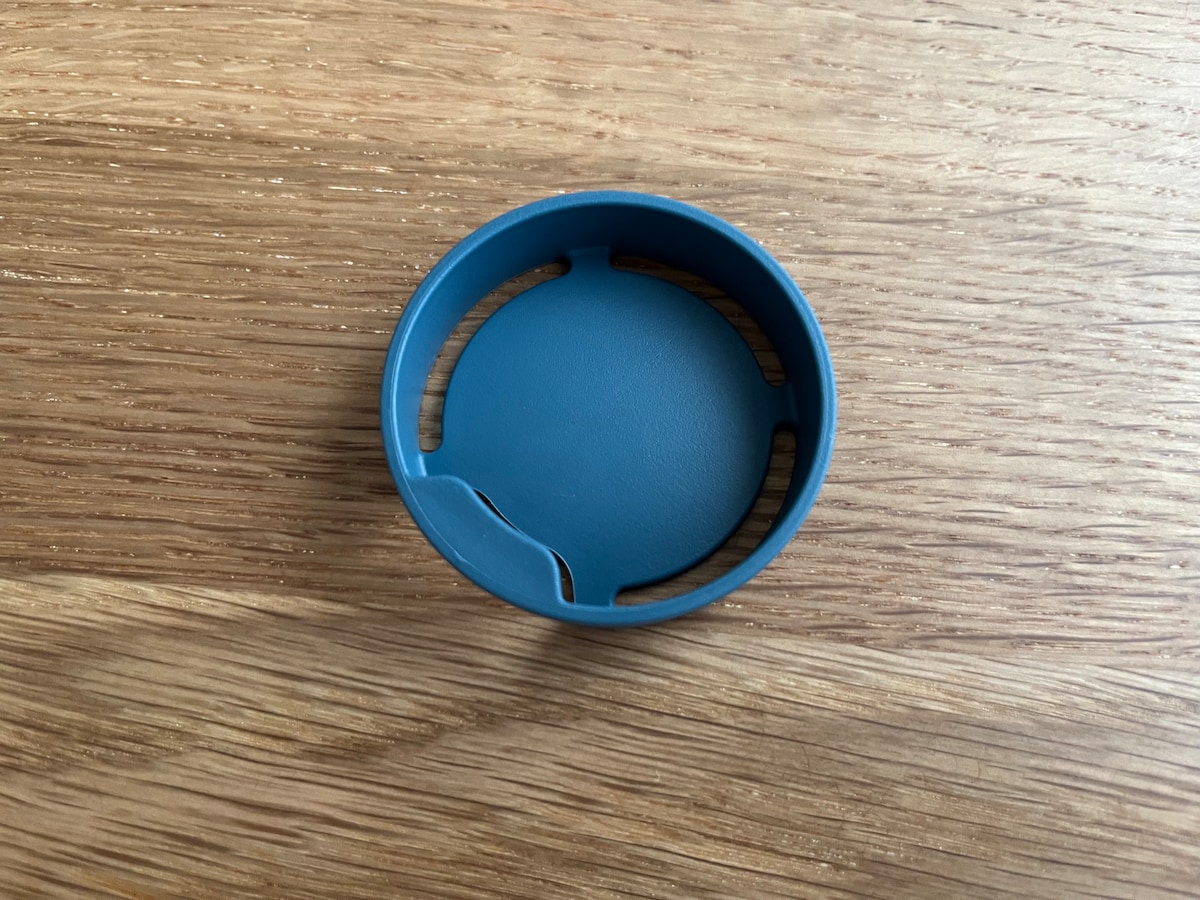 「持ち運びやすい 目盛り付き ブルー 約700mL」