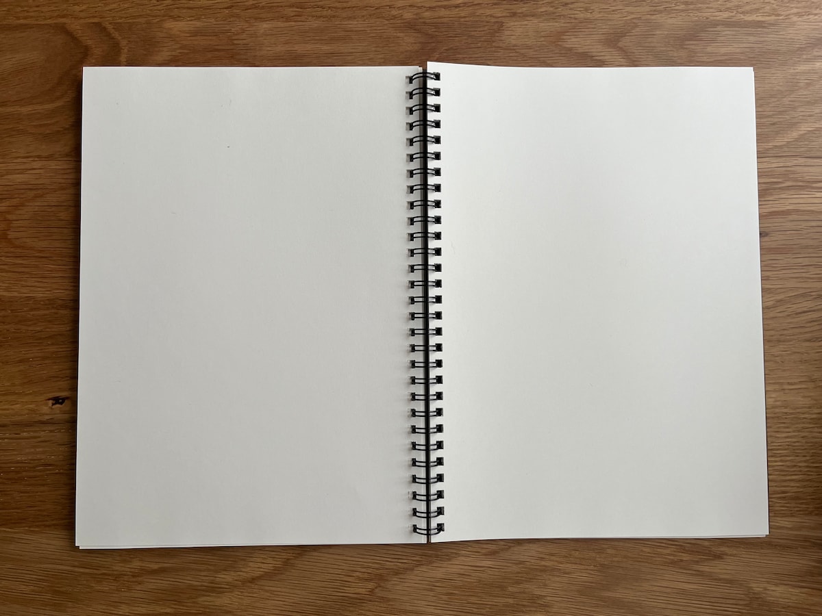 ダブルリングノート・無地