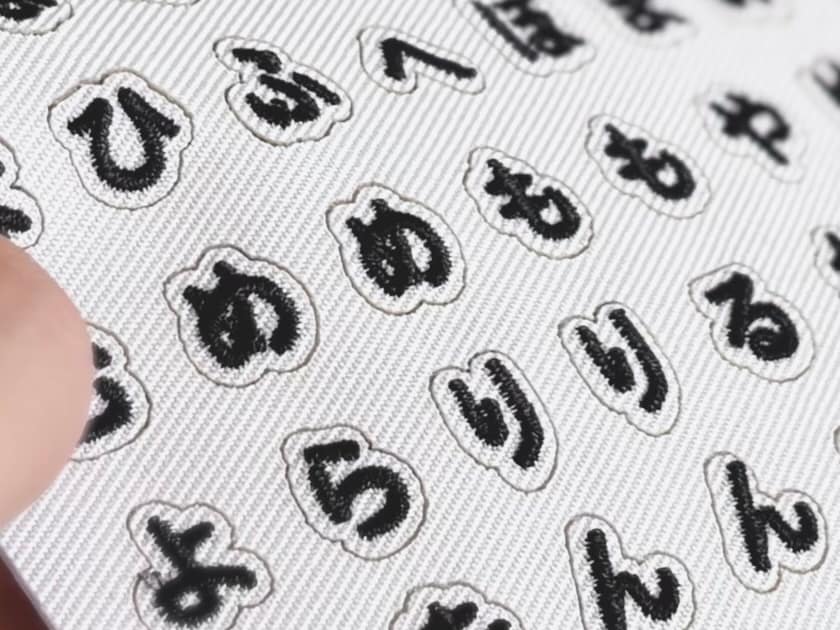 100均【キャンドゥ】ワッペンが超使える!数字やひらがなで推しグッズを作ろう!
