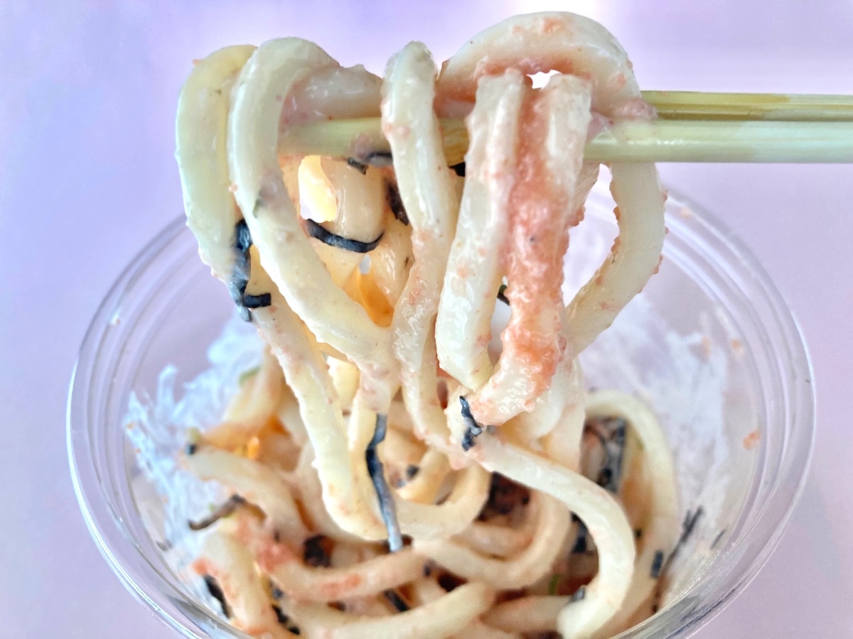 「ウマすぎてリピ確定!!」【ファミマ】明太クリームソースのたっぷり感が最高!