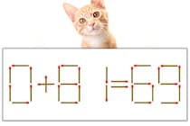 【マッチ棒パズル】正しい式にしよう！「0+81=69」【毎日脳トレ】