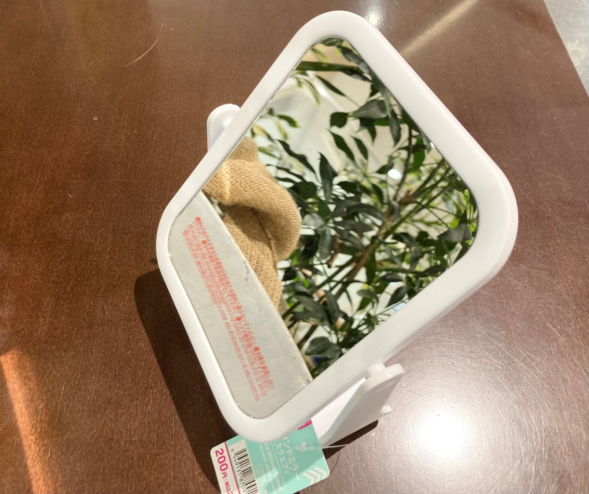 これ200円は神すぎる【ダイソー】鏡のおすすめ5選!購入レビュー