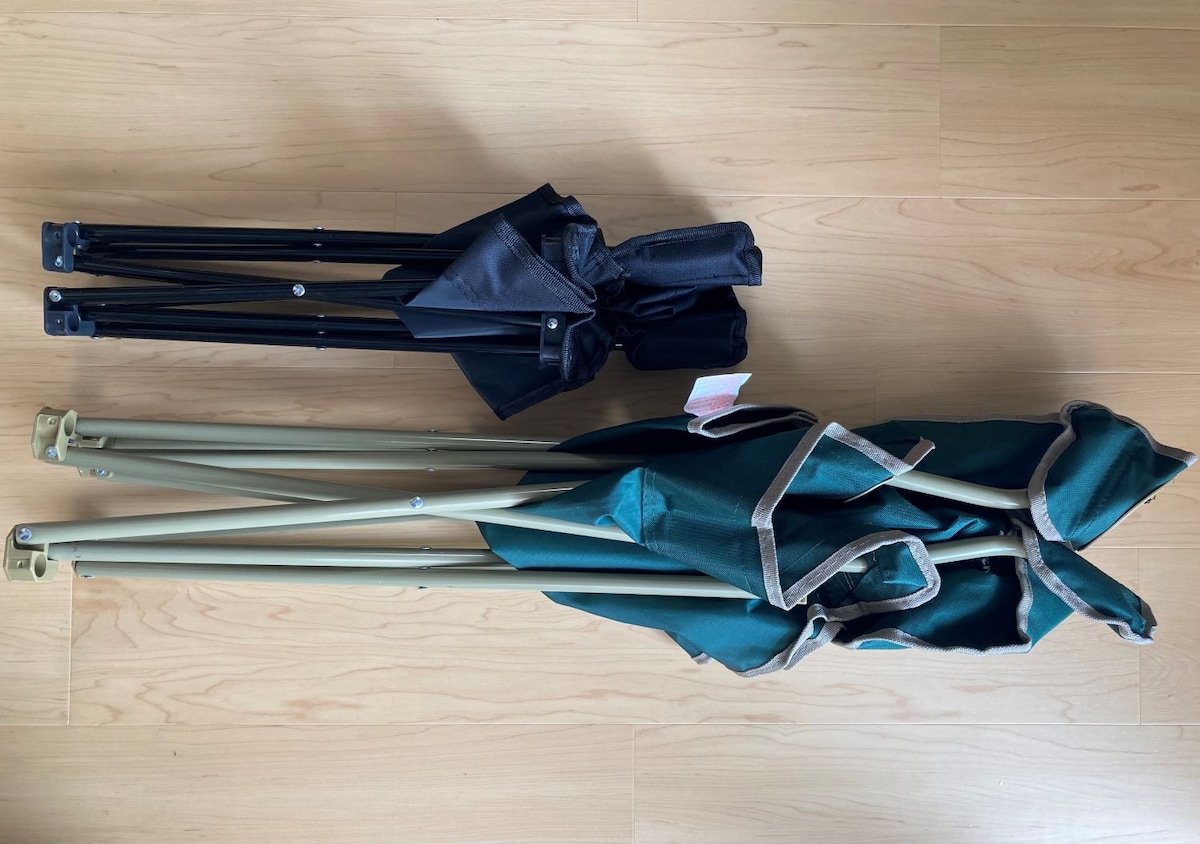 【ダイソーの名品】500円折りたたみ椅子が最高だった！1万円の商品と比較も