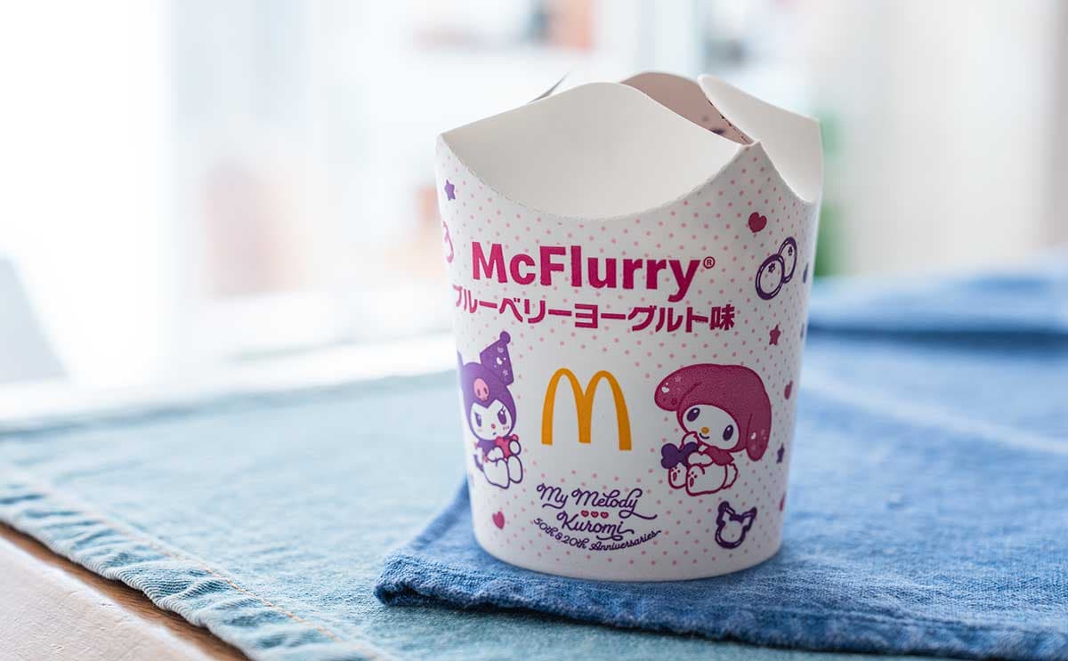 「めちゃウマだった」「絵の具みたいな青紫」【マクドナルド】新商品が爽やかで最高