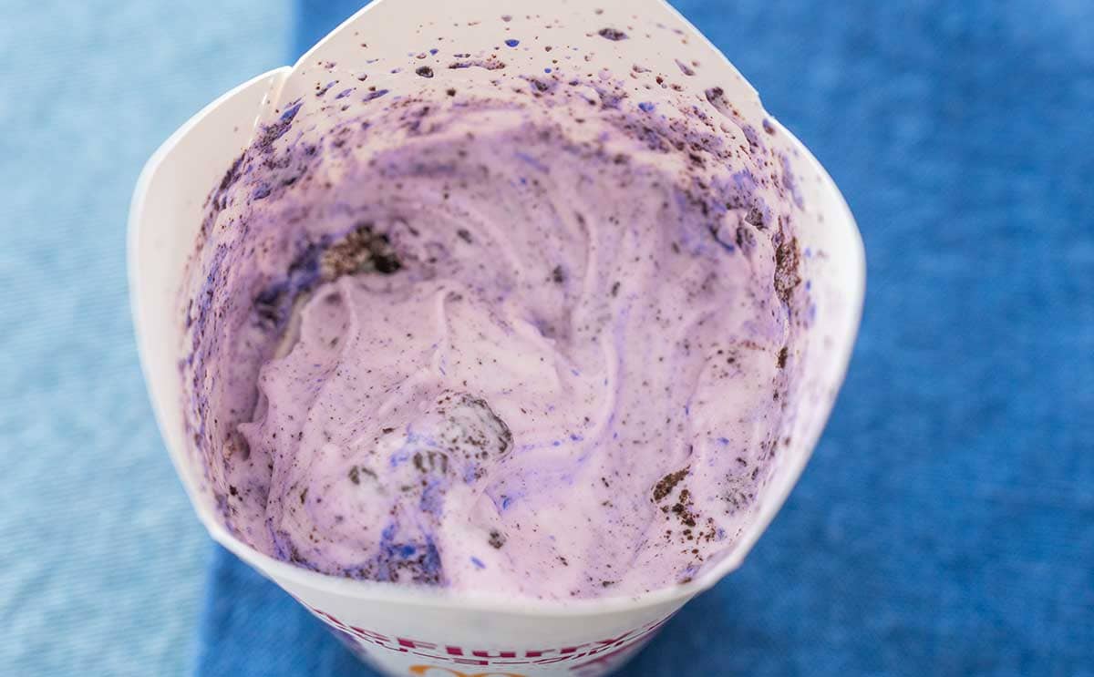 「めちゃウマだった」「絵の具みたいな青紫」【マクドナルド】新商品が爽やかで最高