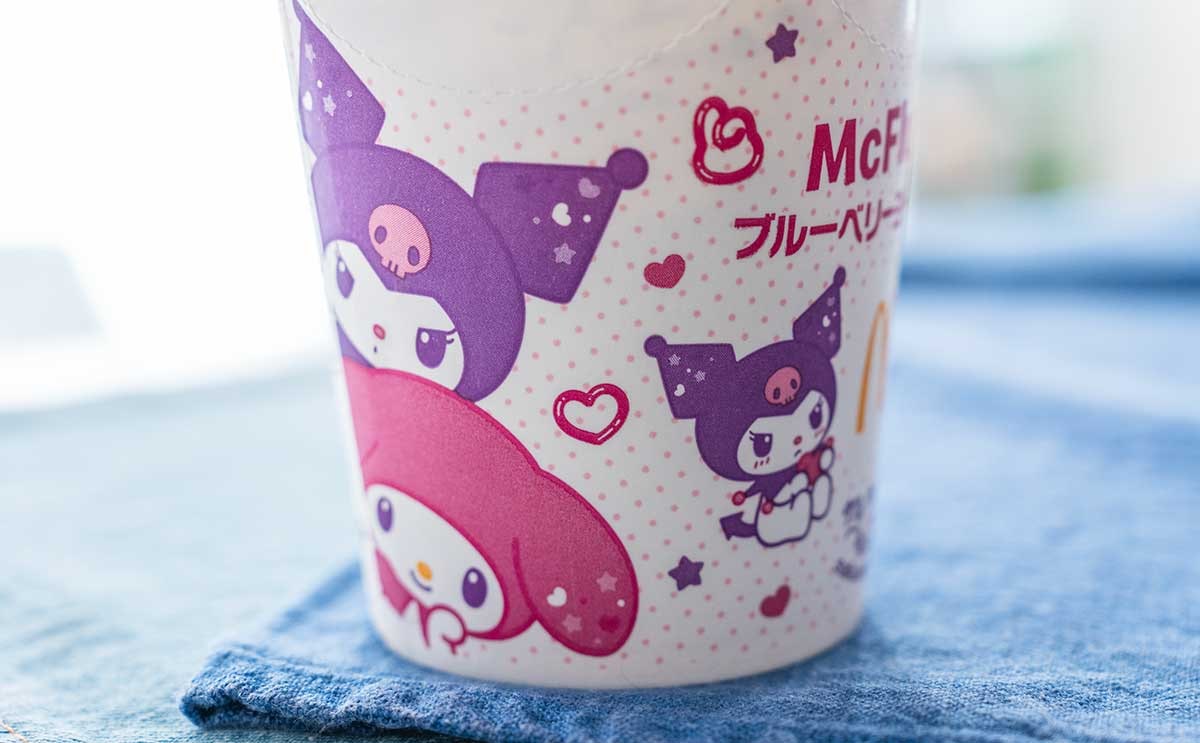 「めちゃウマだった」「絵の具みたいな青紫」【マクドナルド】新商品が爽やかで最高