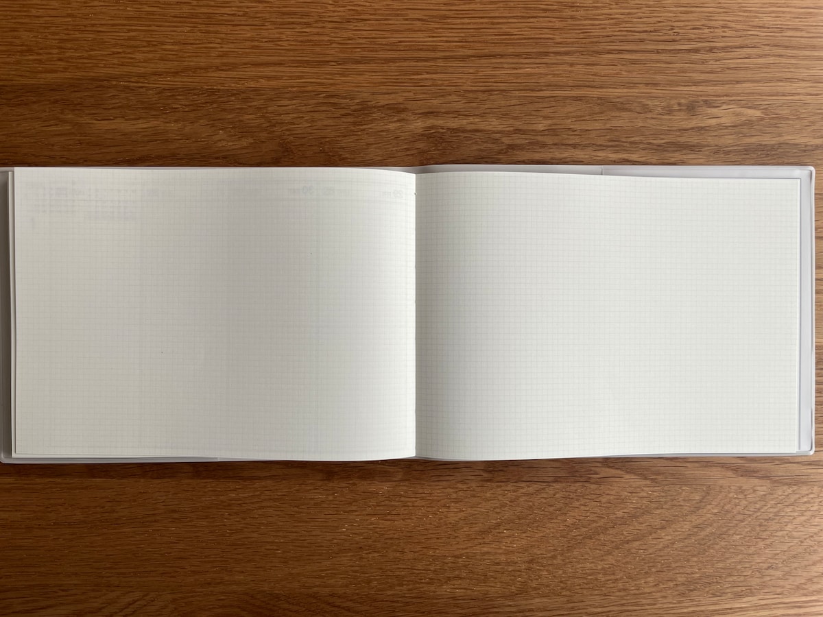 B5ハーフサイズスケジュール帳・マンスリー/ウィークリー・2025年12月始まり