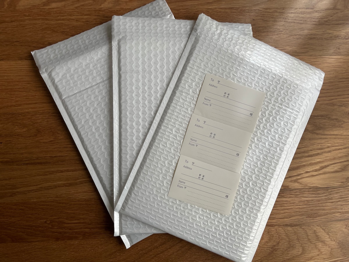 「クッション封筒（撥水タイプ、ＣＤ・ＤＶＤ・ＢＤ用）」