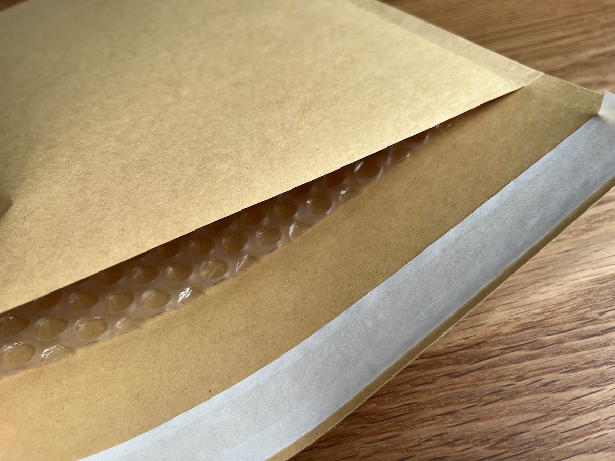 「クッション封筒(クラフト、DVD用、2枚)」