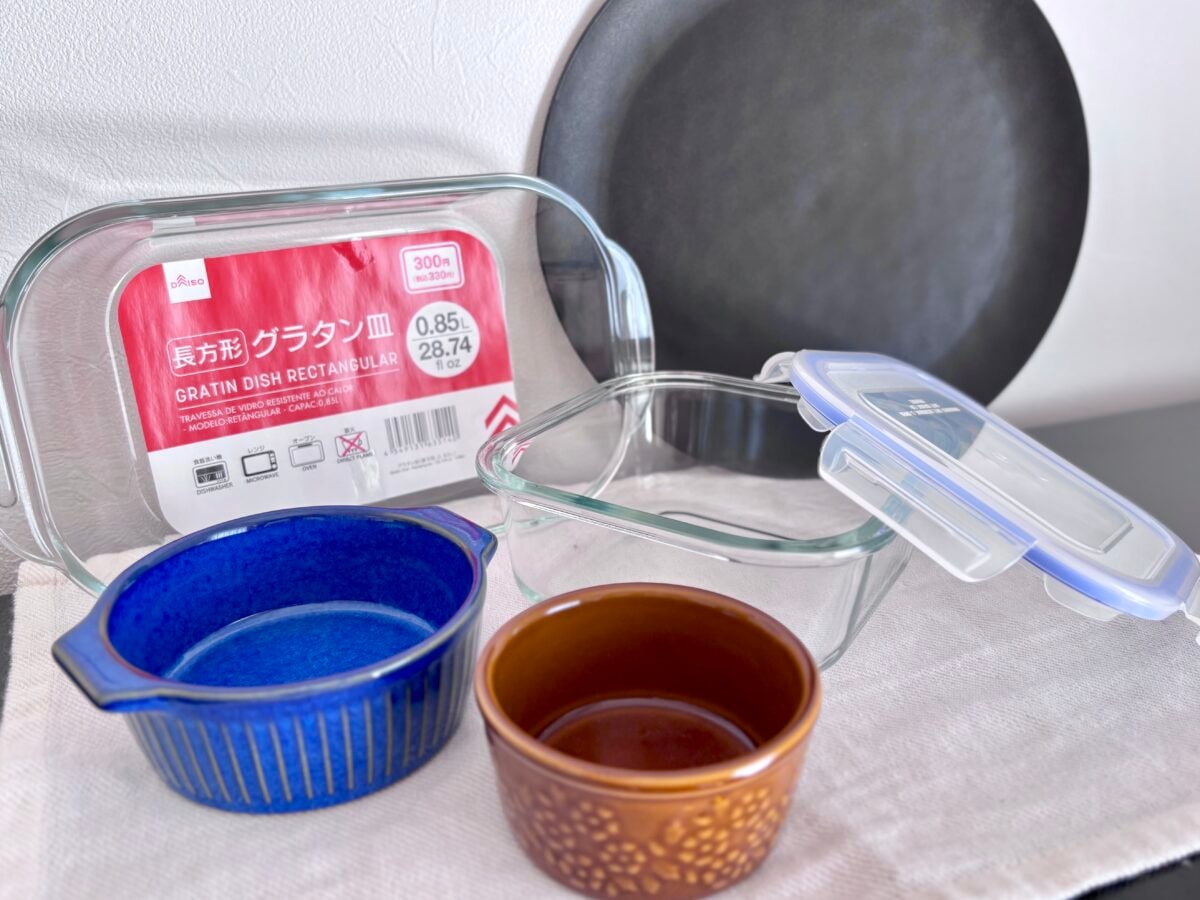 コスパ最高!ダイソーの耐熱皿が高機能&おしゃれで使える♡