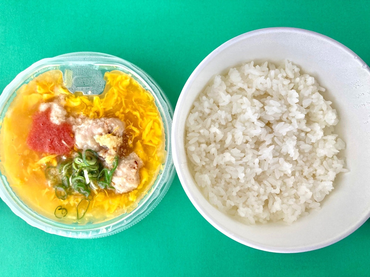 優しい味わいだけど満足度がヤバいぞ!【ファミマ】の絶品かきたまごはん