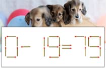 【マッチ棒パズル】正しい式にしよう！「0-19=79」【毎日脳トレ】