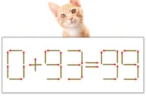 【マッチ棒パズル】正しい式にしよう！「0+93=99」【毎日脳トレ】